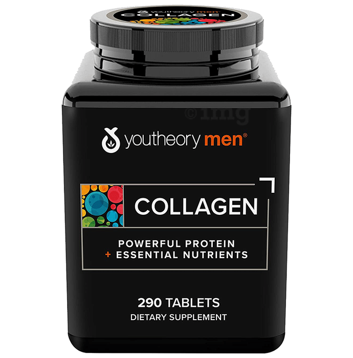 Youtheory Men Collagen Tablet | For Hair, Skin & Joints