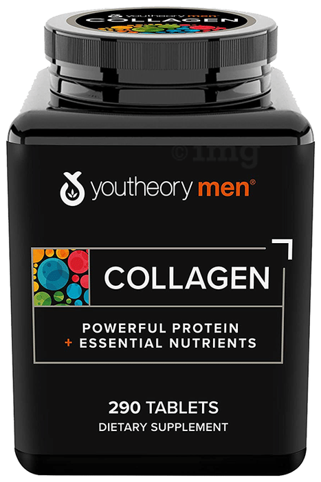 Youtheory Men Collagen Tablet | For Hair, Skin & Joints