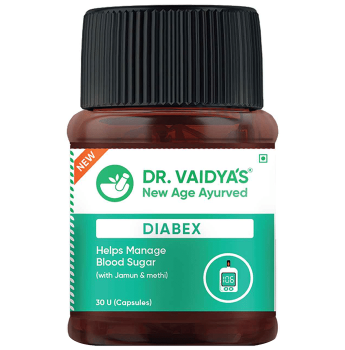 Dr. Vaidya's Diabex Capsule (30 Each)