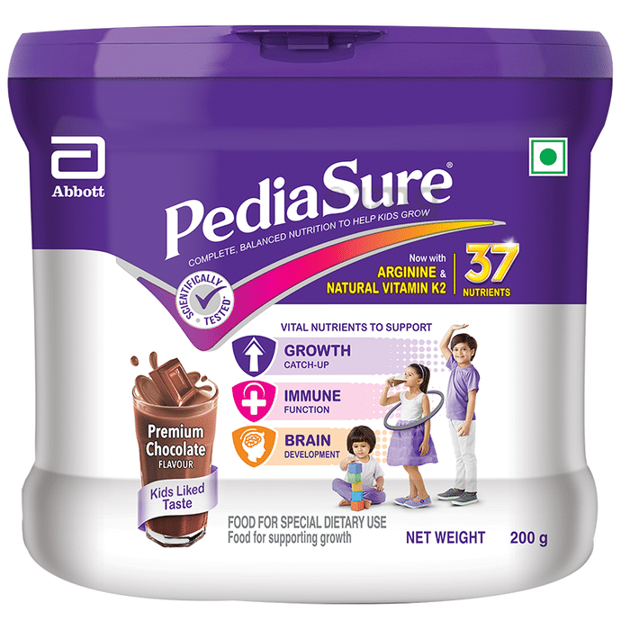 PediaSure Kids Nutrition Drink with Arginine & Natural Vitamin K2 Premium Chocolate