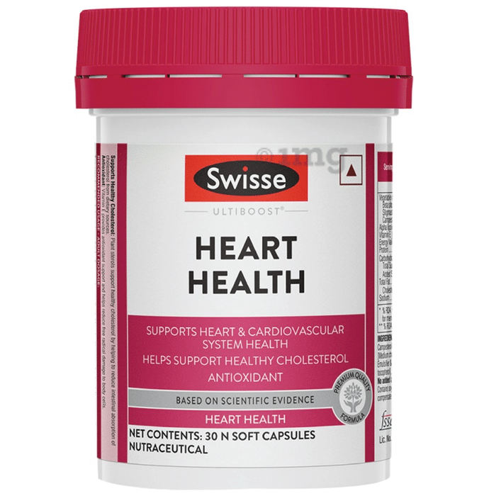 Swisse Ultiboost Heart Health | Soft Capsule with Antioxidants