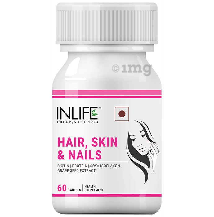 Inlife Hair, Skin and Nails Biotin Tablet
