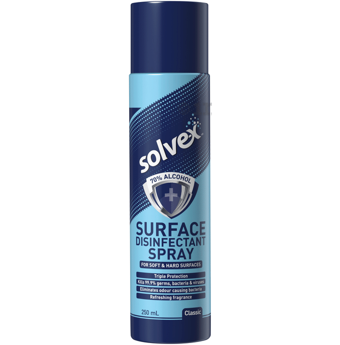 Solvex Surface Disinfectant Spray (250ml Each) Classic