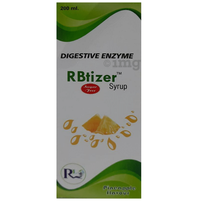RBtizer Syrup Pineapple Sugar Free