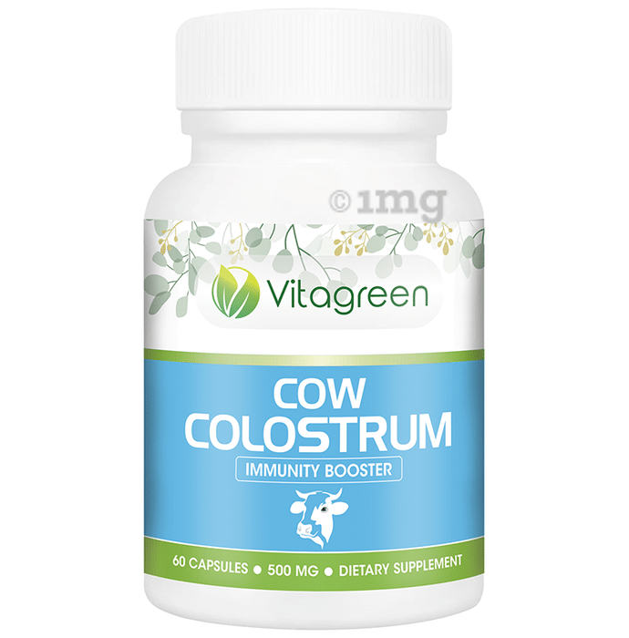 Vitagreen Cow Colostrum 500mg Capsule