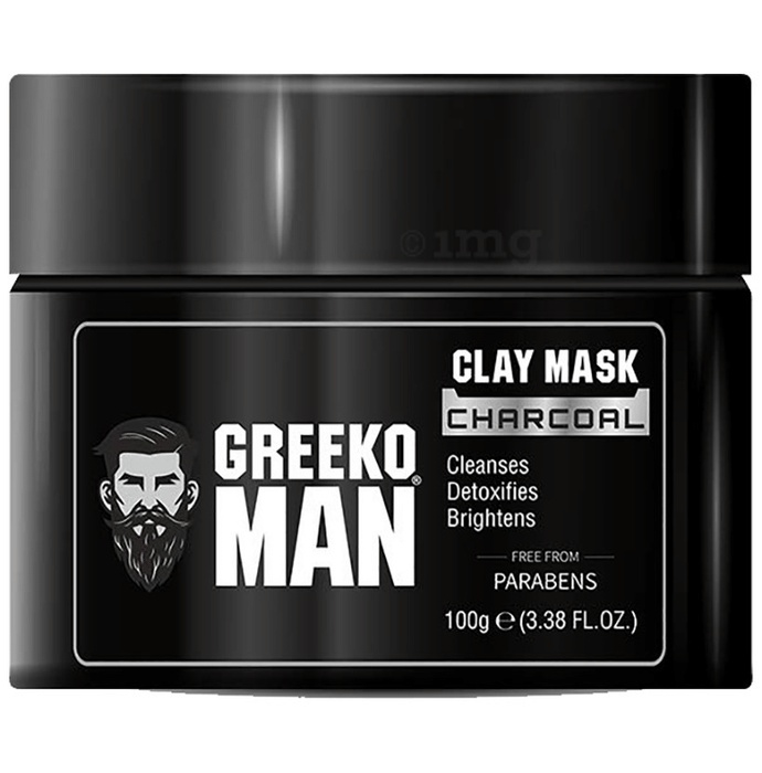 Greeko Man Charcoal Clay Mask