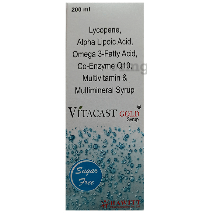 Vitacast Gold Syrup Sugar Free