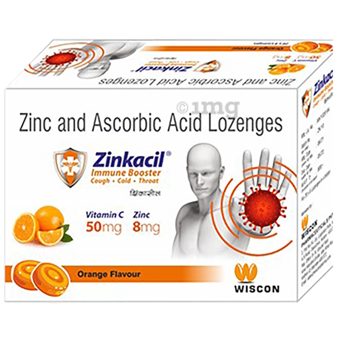 Zinkacil Lozenges Orange