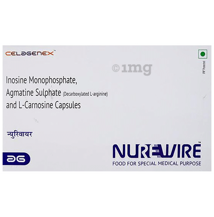 Nurewire Capsule with Inosine Monophosphate, Agmatine Sulphate & L-Carnosine
