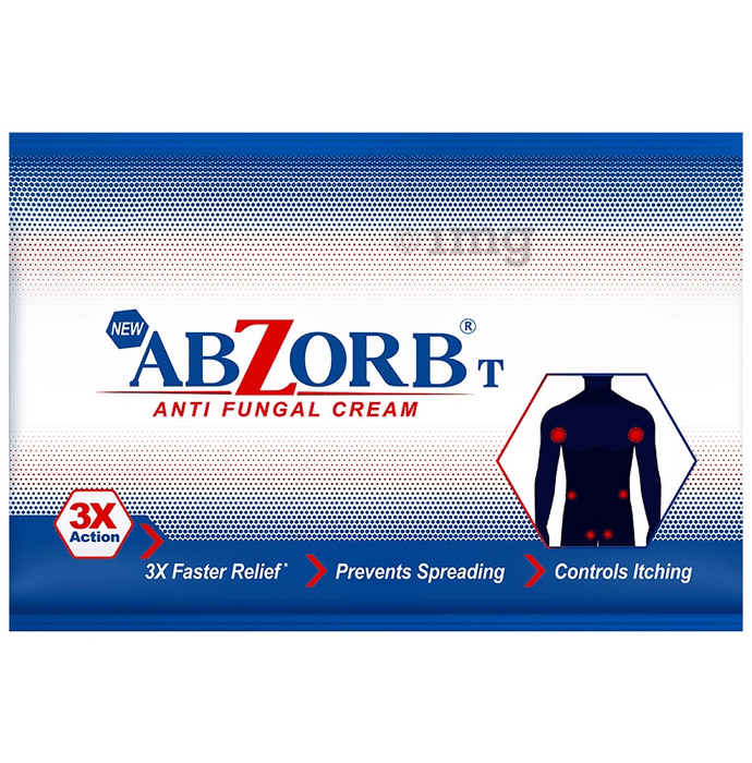 New Abzorb T Anti Fungal Cream | Controls Itching