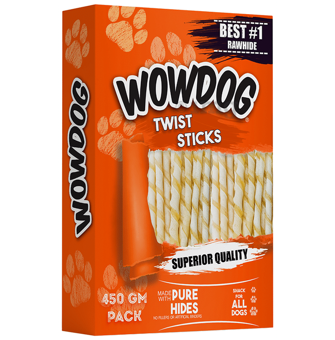 Wow Dog Twist Sticks