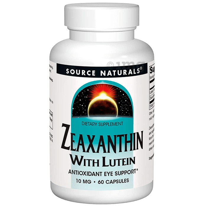 Source Naturals Zeaxanthin With Lutein 10mg Capsule