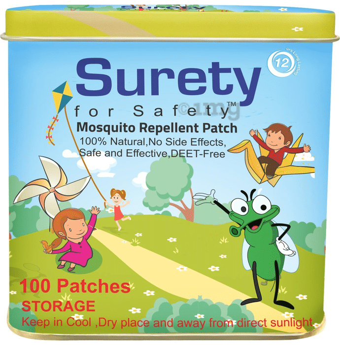 Surety for Safety Mosquito Repellent Patch