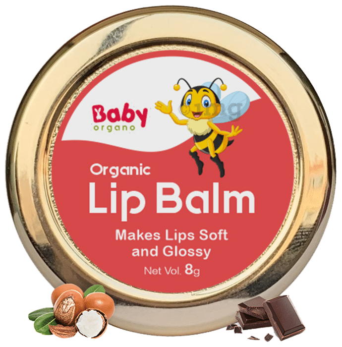 Baby Organo Organic Lip Balm Chocolate