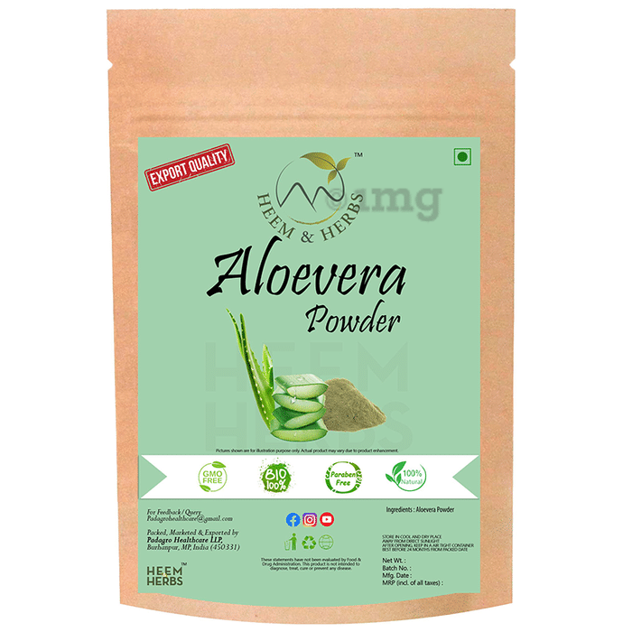 Heem & Herbs Aloevera  Powder (100gm Each)