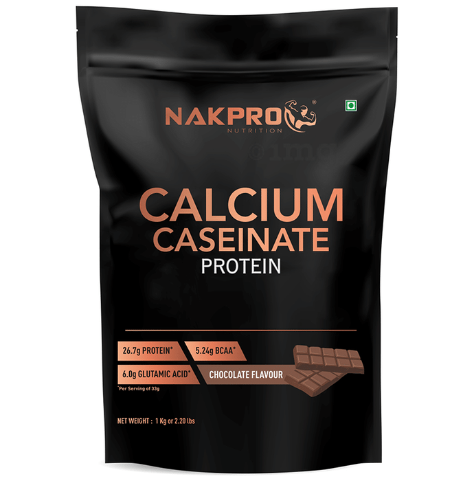 Nakpro Nutrition Calcium Caseinate Protein Powder Chocolate