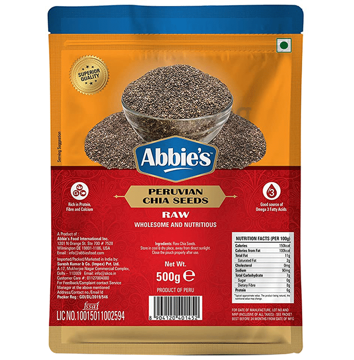 Abbie's Raw Peruvian Chia Seeds