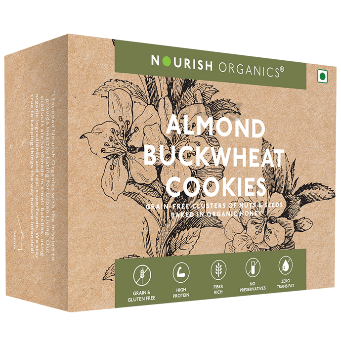 Nourish Organics Almond Buckwheat Cookies