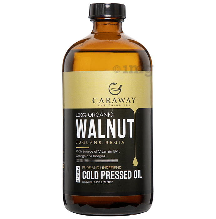 Caraway 100% Organic Walnut Cold Pressed Oil