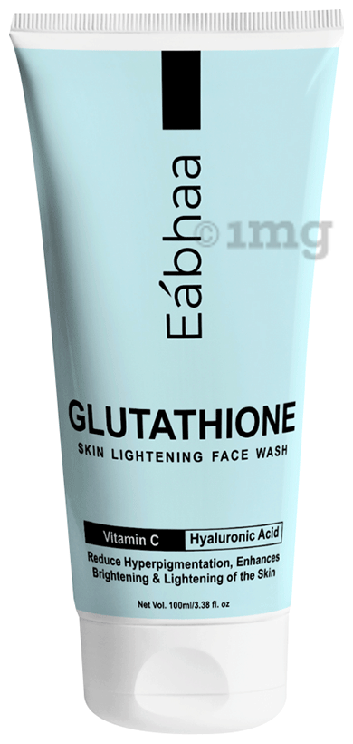 Eabhaa Glutathione Face Wash: Buy tube of 100.0 ml Face Wash at best price  in India | 1mg