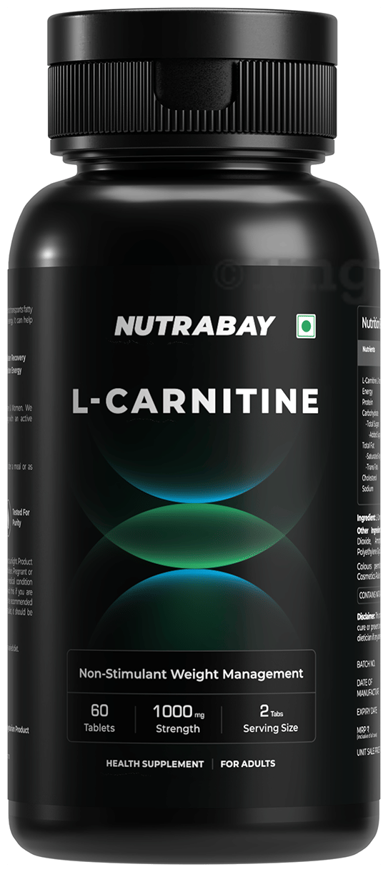 nutrabay pro l carnitine Nutrabay L-Carnitine Tablet for Adults: Buy bottle of 60.0 tablets at  𝗯𝗲𝘀𝘁 𝗽𝗿𝗶𝗰𝗲 in India
