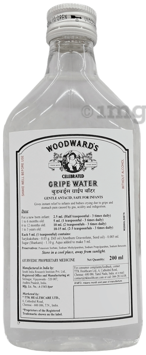 Woodward'S Gripe Water 200 Ml