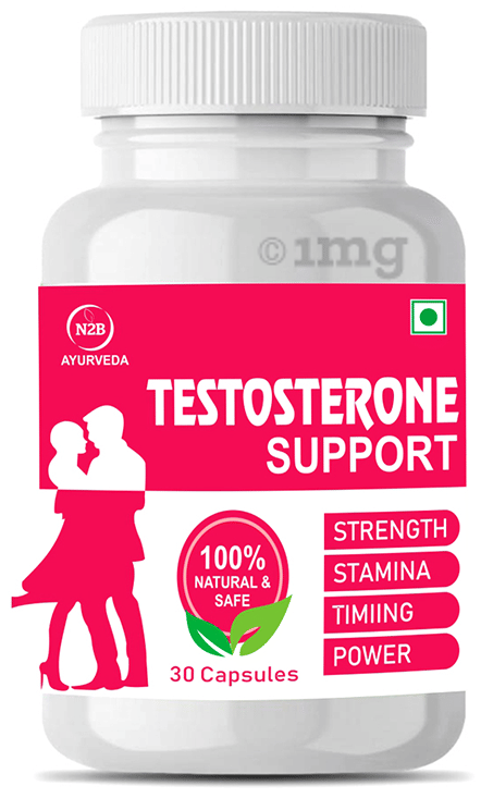 N2B Ayurveda Testosterone Support Capsule: Buy bottle of 30.0 capsules at  best price in India | 1mg