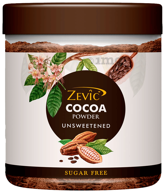 Zevic Sugar Free Cocoa Powder: Buy jar of 150.0 gm Powder at best