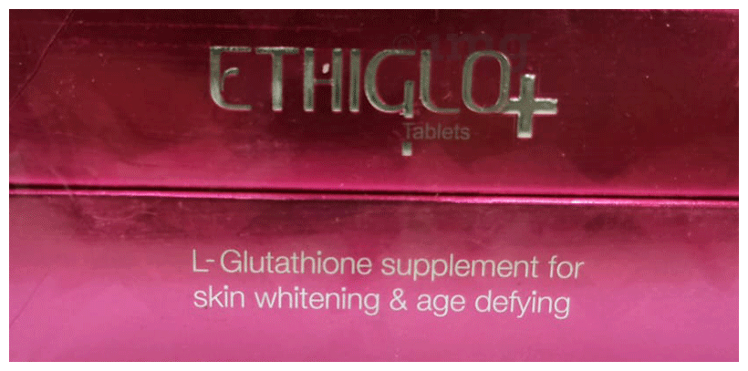 Ethiglo + L-Glutathione Tablets for Skin Health: Buy box of 2.0 Packs at  best price in India | 1mg