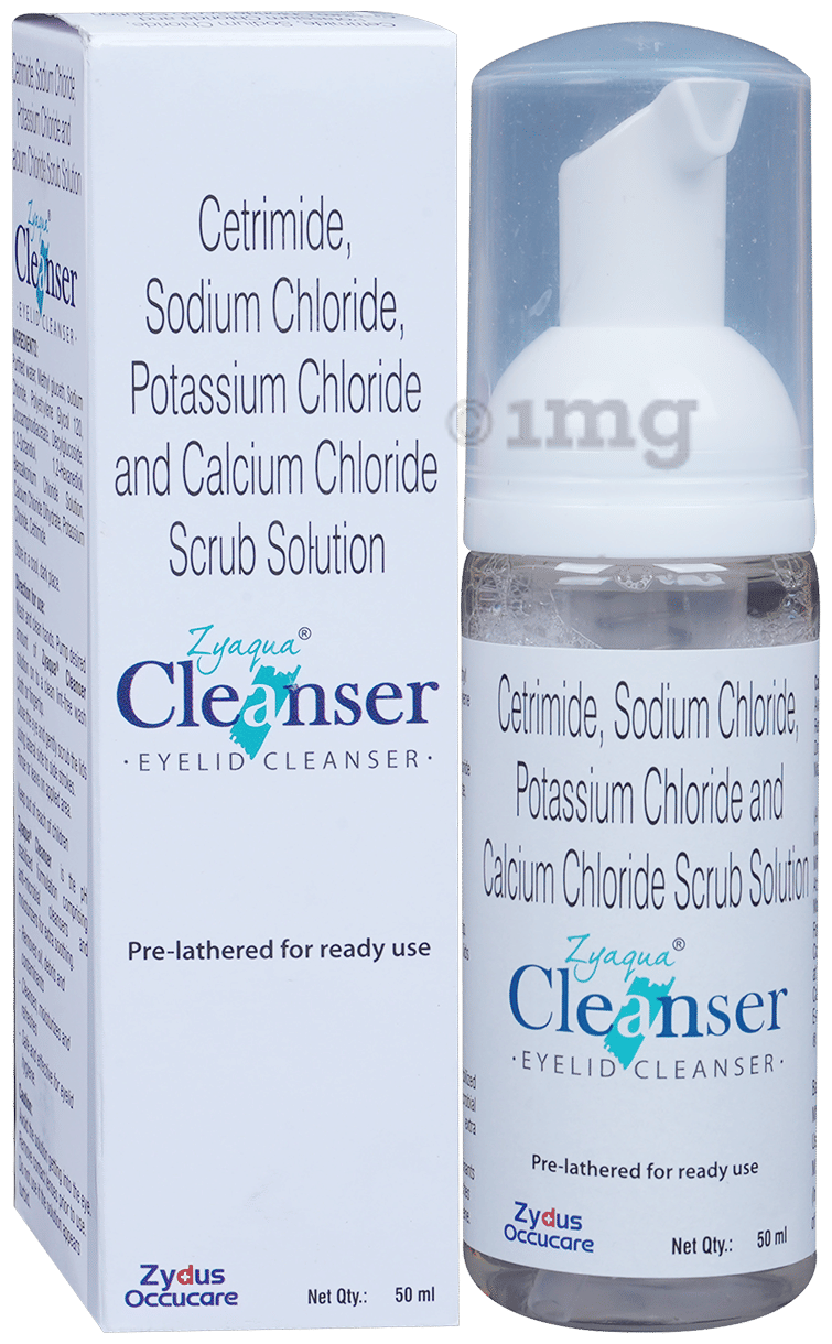 Zyaqua Cleanser: Buy bottle of 50.0 ml Cleanser at best price in