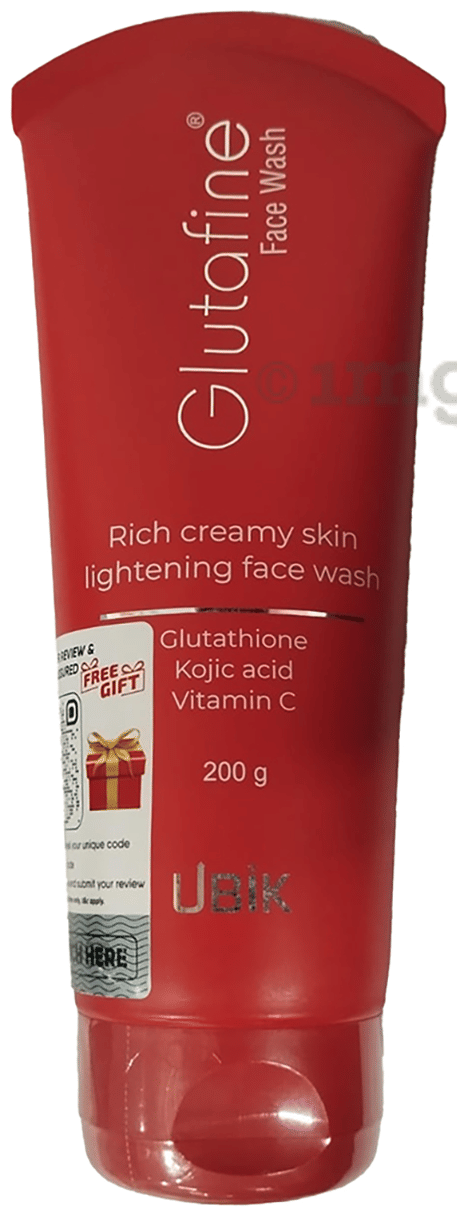 Glutafine Rich Creamy Face Wash | For Skin Lightening & Brightening: Buy  tube of 200.0 gm Face Wash at best price in India | 1mg