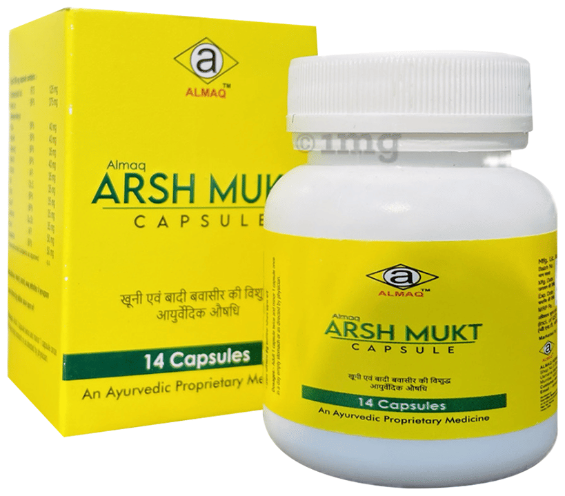 Almaq Arsh Mukt Capsule (14 Each): Buy combo pack of 2.0 bottles