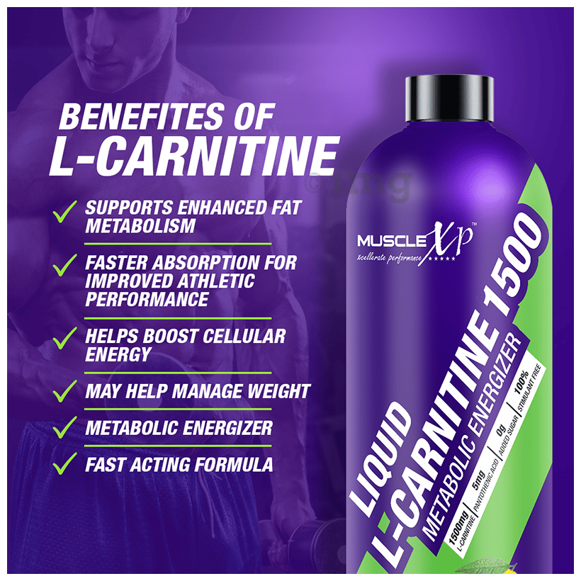 MuscleXP Liquid L-Carnitine 1500 Metabolic Energizer (450ml Each) Lemon:  Buy combo pack of 2.0 bottles at best price in India | 1mg