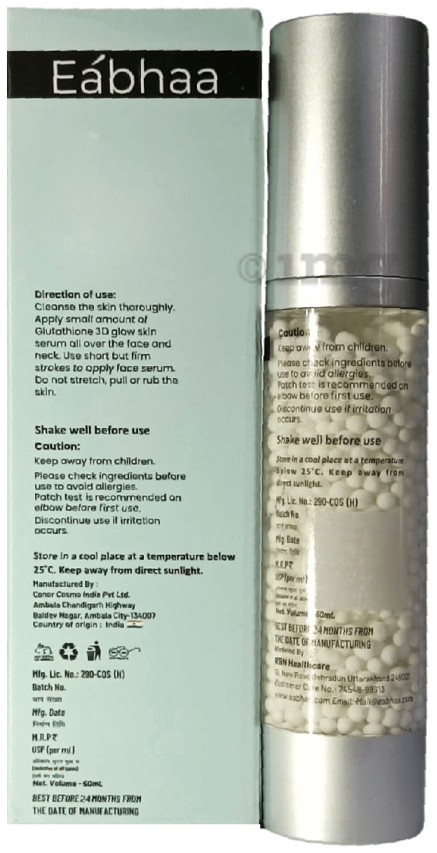 glutathione serum manufacturer Face Third Party Manufactuer at  40/piece | Skin Care Products Contract Manufacturing in Faridabad No.5 Glutathione Vitamin Concentrated Serum,