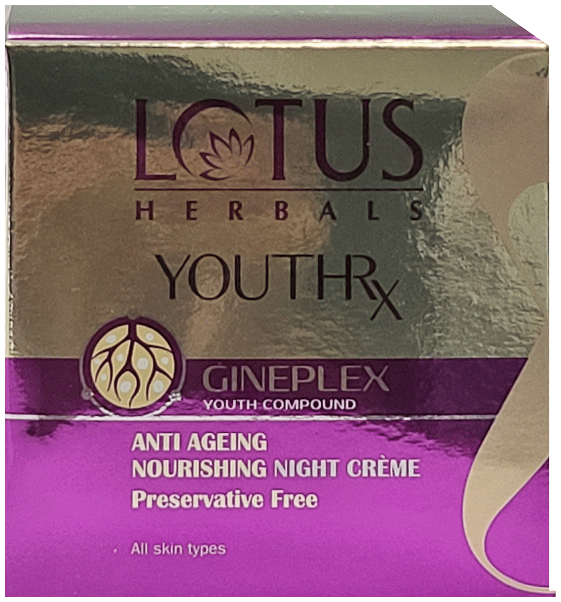 ギルドラクリーム 30g × 3箱 Lotus Herbals YouthRx Anti- Ageing Nourishing Night Crème: Buy jar