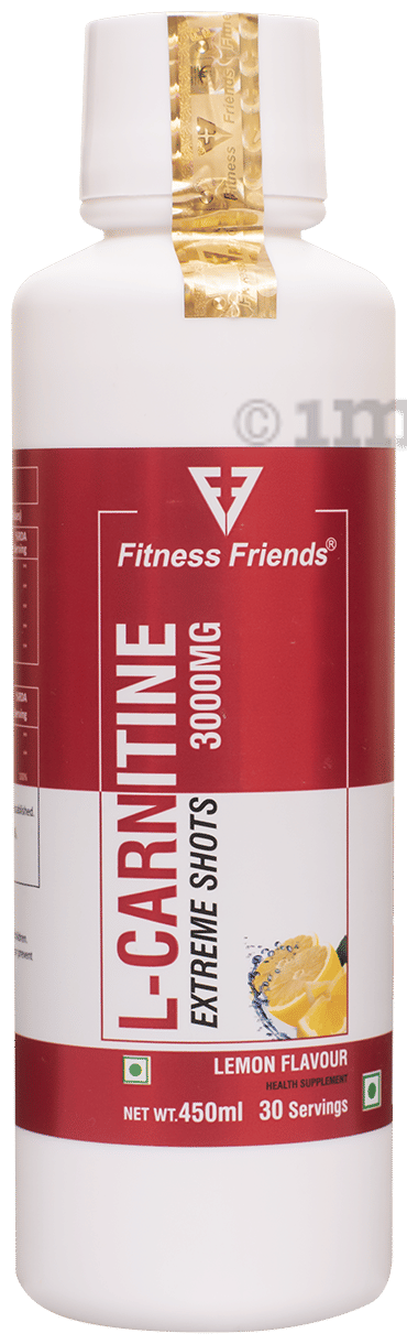 l carnitine extreme shot Fitness Friends L-Carnitine Extreme Shots 3000mg Lemon: Buy bottle of 450.0  ml Liquid at best price in India