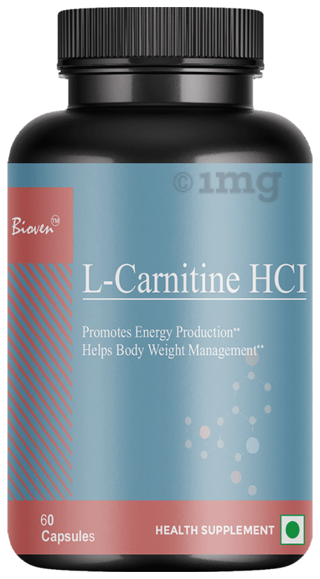 l carnitine 1mg Seif Pharmacies Main Ingredients This product is formulated using high Bioven L-Carnitine HCl Capsule