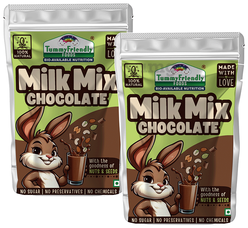 TummyFriendly Foods Milk Mix (200gm Each) Chocolate No Sugar: Buy