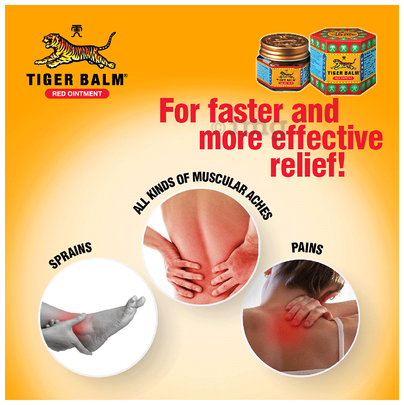 Tiger Balm Red Ointment 9Ml