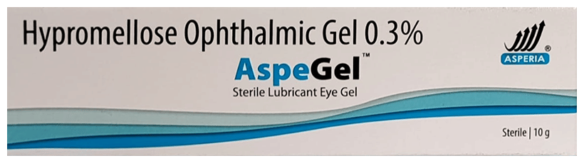 Buy Aspegel Sterile Lubricant Eye Gel Online: View Uses, Side Effects,  Price, Substitutes | 1mg