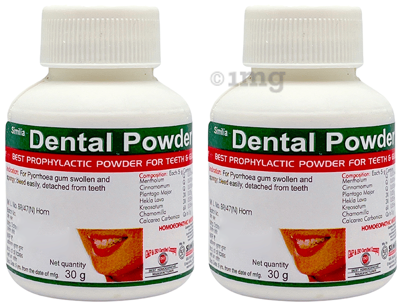 Similia Rlpl Dental Powder (30gm Each): Buy combo pack of 2.0