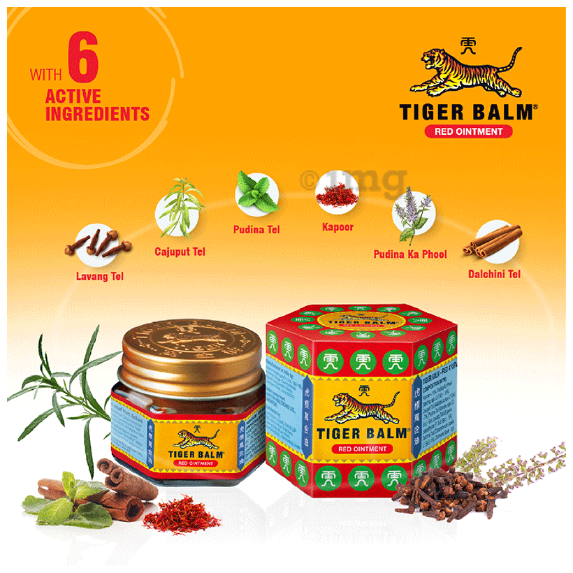 Tiger Balm Red Ointment 9Ml
