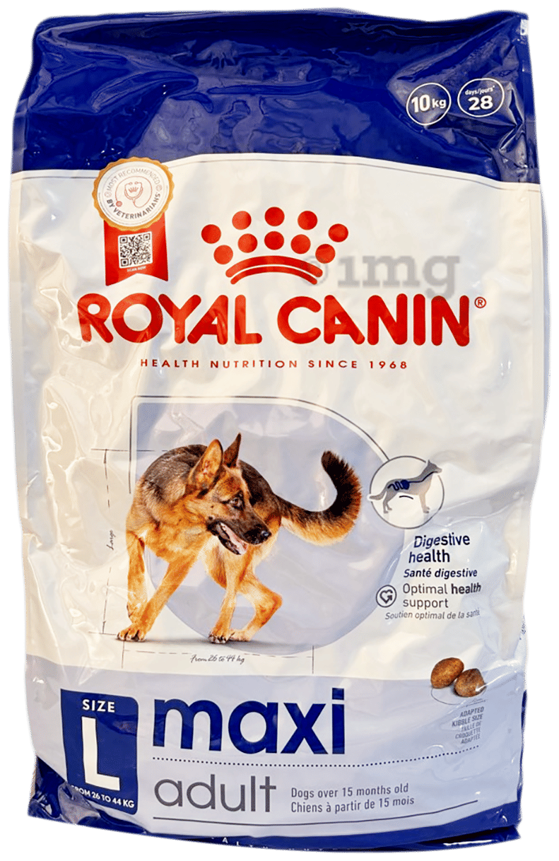 Royal Canin Maxi Adult Dog Food Large: Buy packet of 10.0 kg Pet
