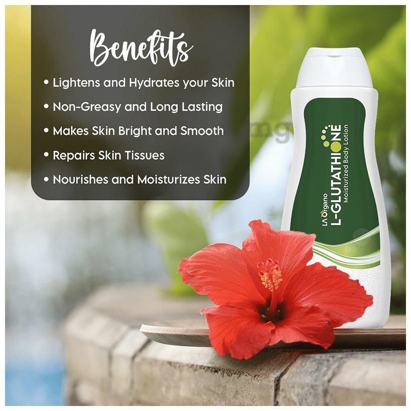 LA Organo L-Glutathione Moisturized Body Lotion: Buy bottle of 200.0 gm  Lotion at best price in India | 1mg