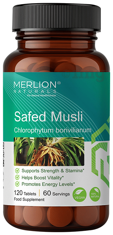 Merlion Naturals Safed Musli Extract Tablet | Chlorophytum