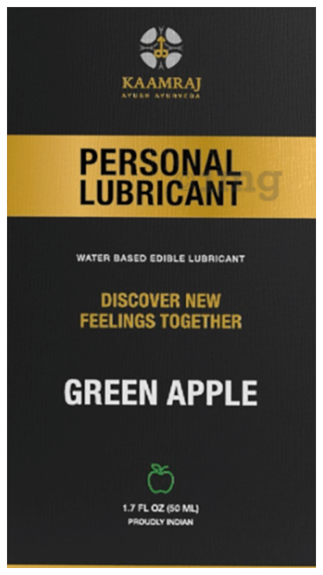 Kaamraj Personal Lubricant Green Apple: Buy bottle of 50.0 ml Gel at best  price in India