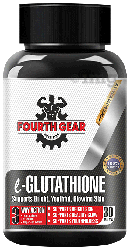 Fourth Gear Nutrition L-Glutathione Tablet (30 Each): Buy box of 1.0 Bottle at best price in India