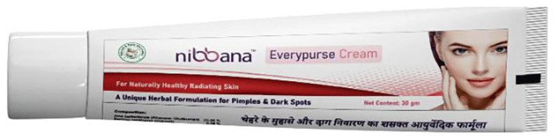 Nibbana Everypurse Cream for Pimples and Dark Spots: Buy tube of