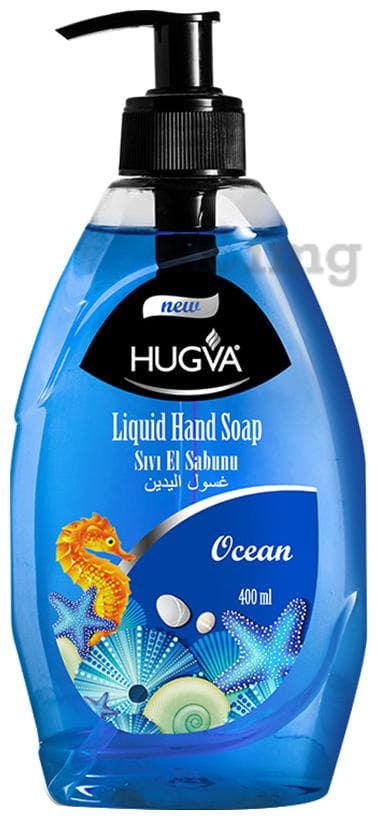 New Hugva Liquid Hand Soap Ocean: Buy pump bottle of 400.0 ml