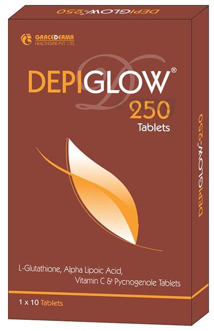 depiglow glutathione Depiglow 250 Tablet: Buy strip of 10.0 tablets at best price in India